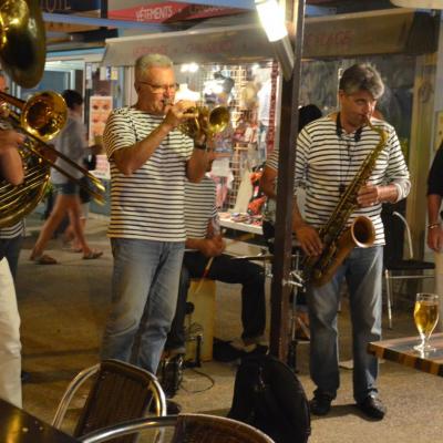 Guy Sanchez (sax), Jacques sallent (cornet), Laurent Ravi (tromb)